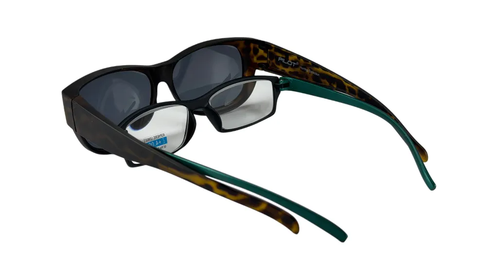 SGL.PO2.HF3 Demi brown frame. Grey polarized lens. Size 50x38x150 (4).webp